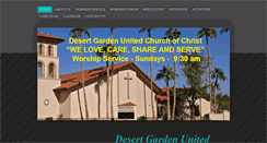 Desktop Screenshot of desertgardenchurch.org