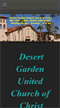 Mobile Screenshot of desertgardenchurch.org